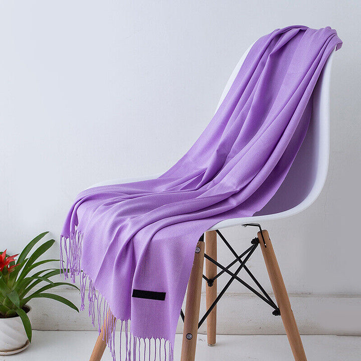 Stilla | Comfortable Halstørklæde Trendy Højkvalitets Cashmere Perfekt Til Altid