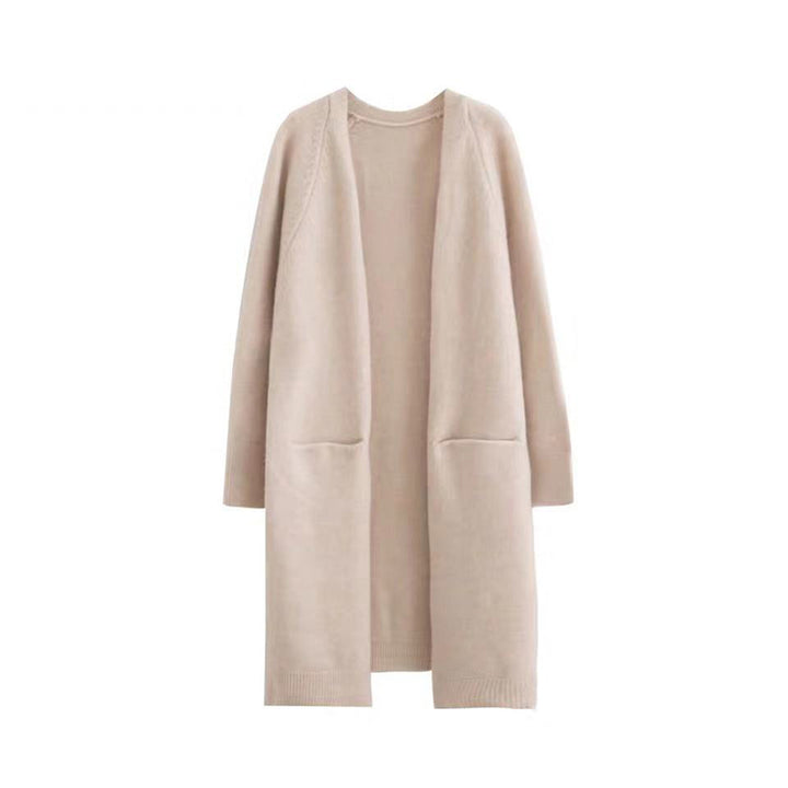 Femme Oversized hyggelig strik cardigan Stilla