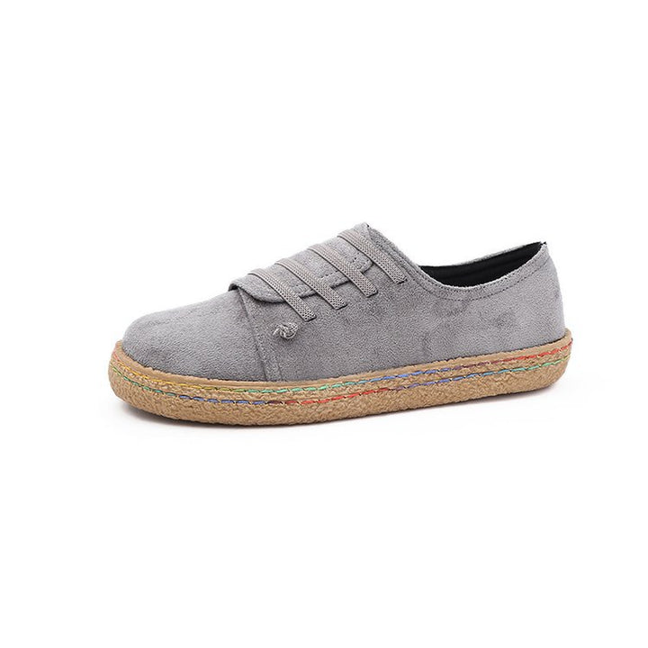 Dame Sneakers med praktisk elastisk lukning og komfortabel jute-sål Stilla