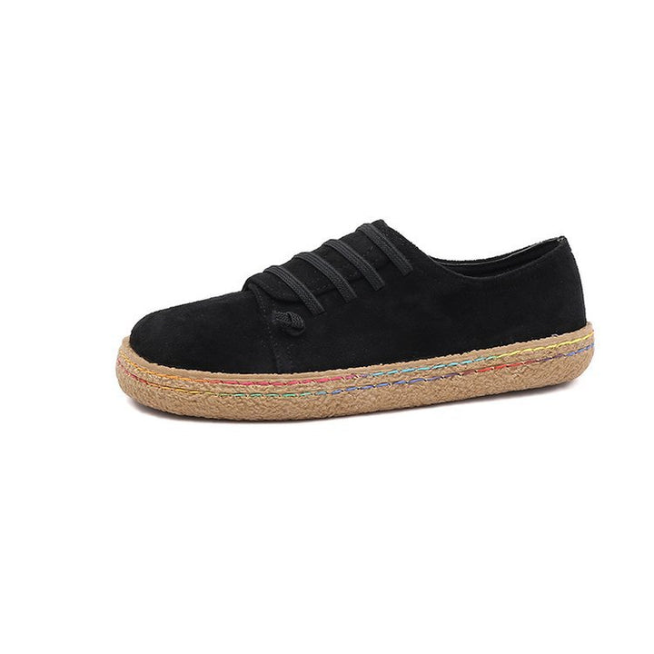 Dame Sneakers med praktisk elastisk lukning og komfortabel jute-sål Stilla