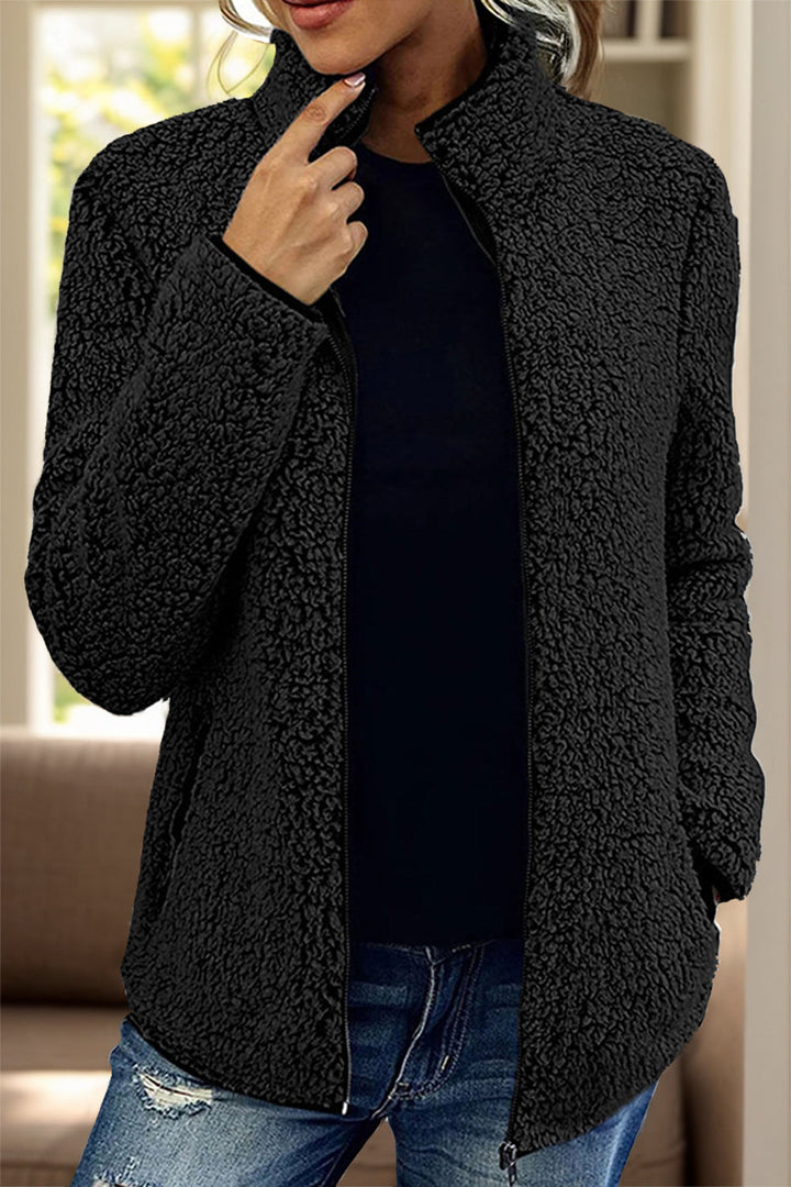 Stilla | Lynlås Turtleneck Jakke