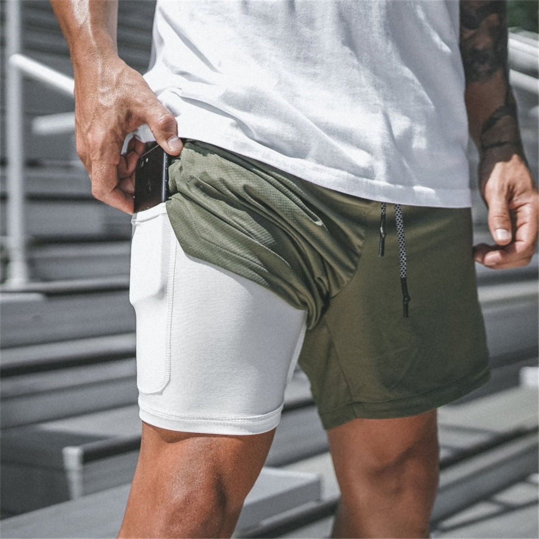 Herre funktionsshorts med integreret sikkerhedsrum Stilla