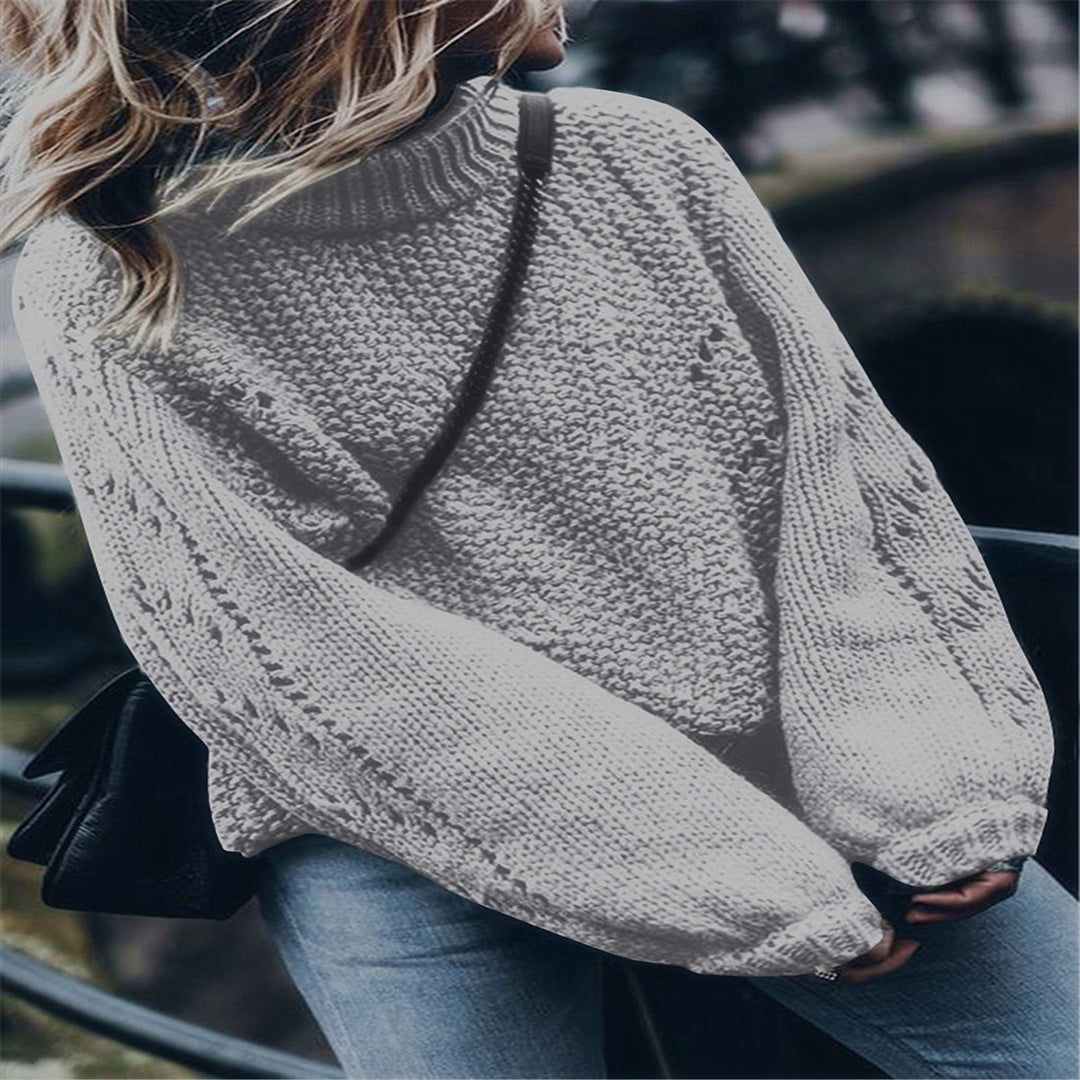 Femme Struktureret Oversized Striktrøje Stilla