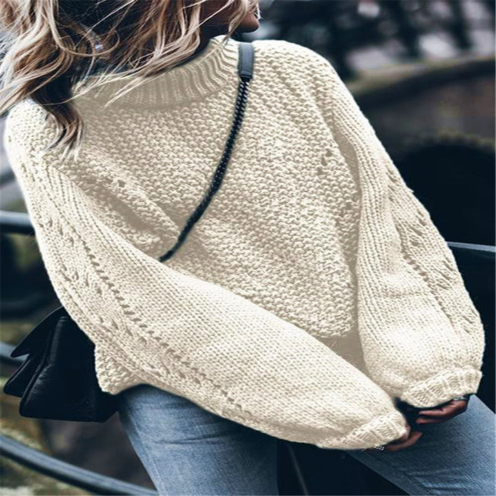 Femme Struktureret Oversized Striktrøje Stilla