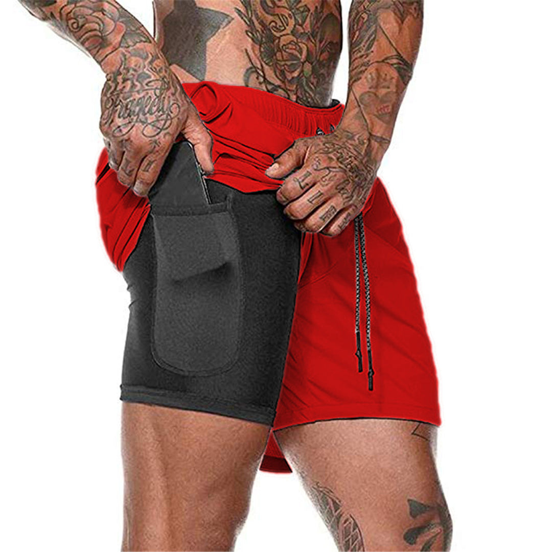 Herre funktionsshorts med integreret sikkerhedsrum Stilla