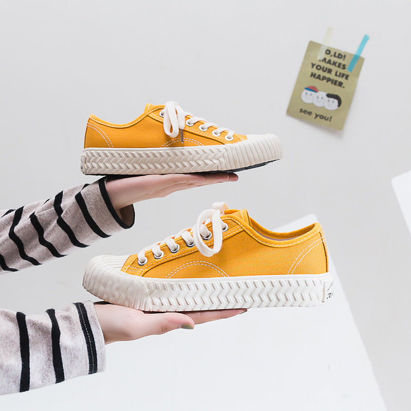 Dame casual sneakers med struktureret gummisål og åndbart overmateriale Stilla