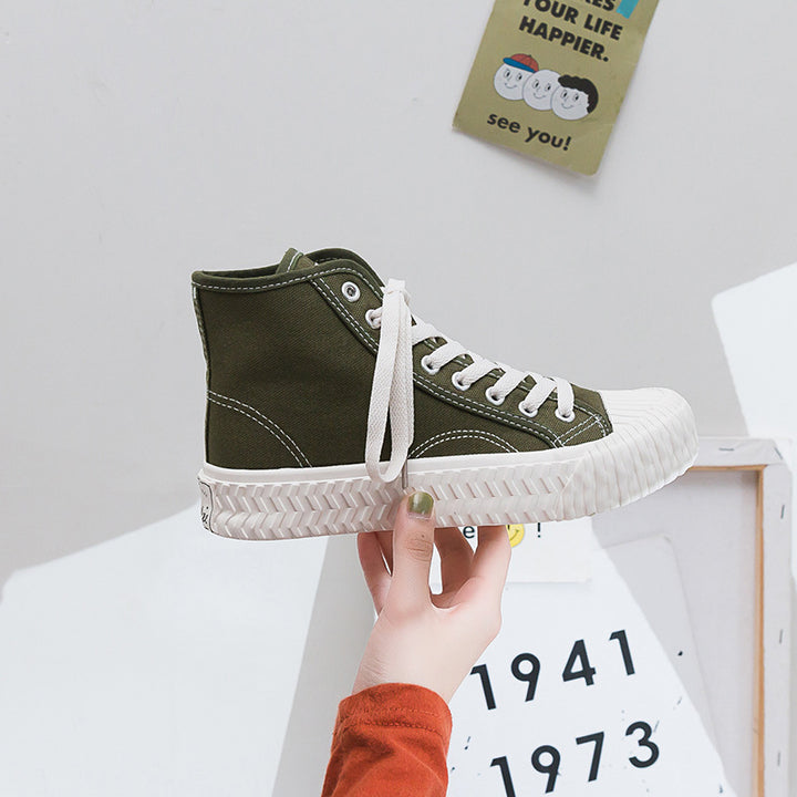 Dame fritids sneakers med skridsikker gummisål og klassisk overmateriale Stilla