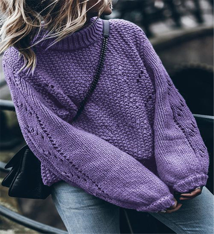 Femme Struktureret Oversized Striktrøje Stilla