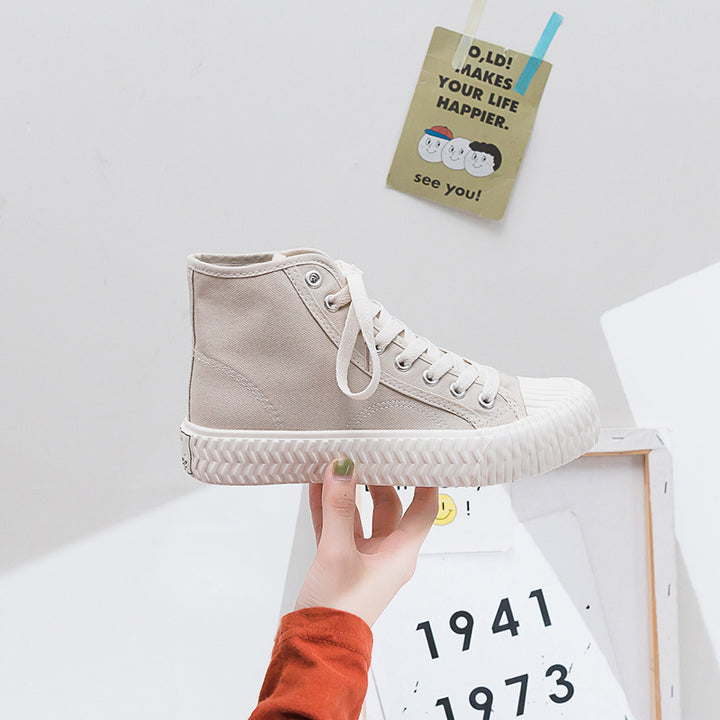 Dame casual sneakers med struktureret gummisål og åndbart overmateriale Stilla