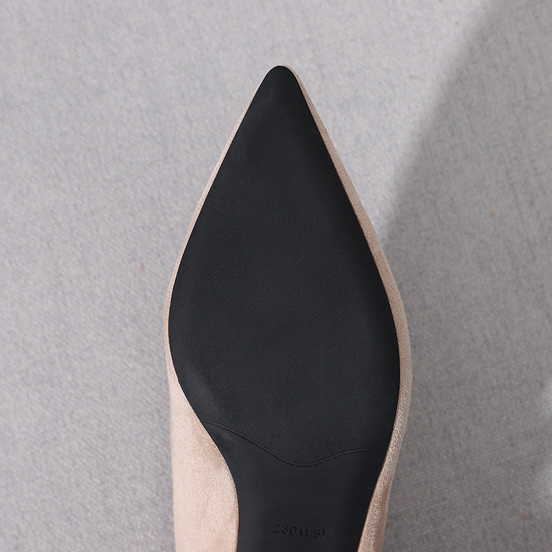 Kvinder Elegante Spidse Tå Kattehæl-Pumps Stilla