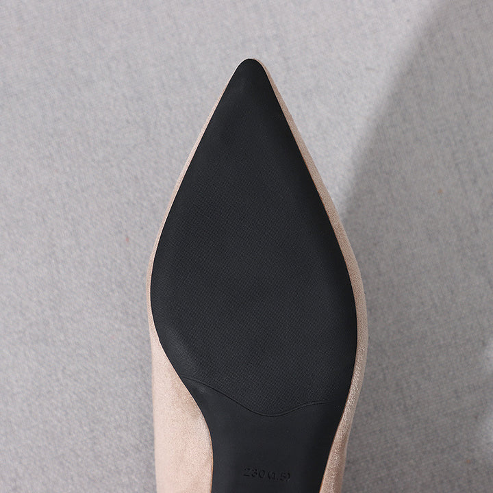 Kvinder Elegante Spidse Tå Kattehæl-Pumps Stilla