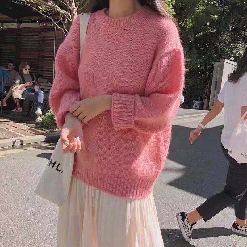 Dame Cozy Oversized Sweater lavet af blødt strik kvalitet Stilla