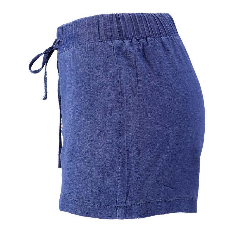 Dame casual shorts med justerbar snøre Stilla