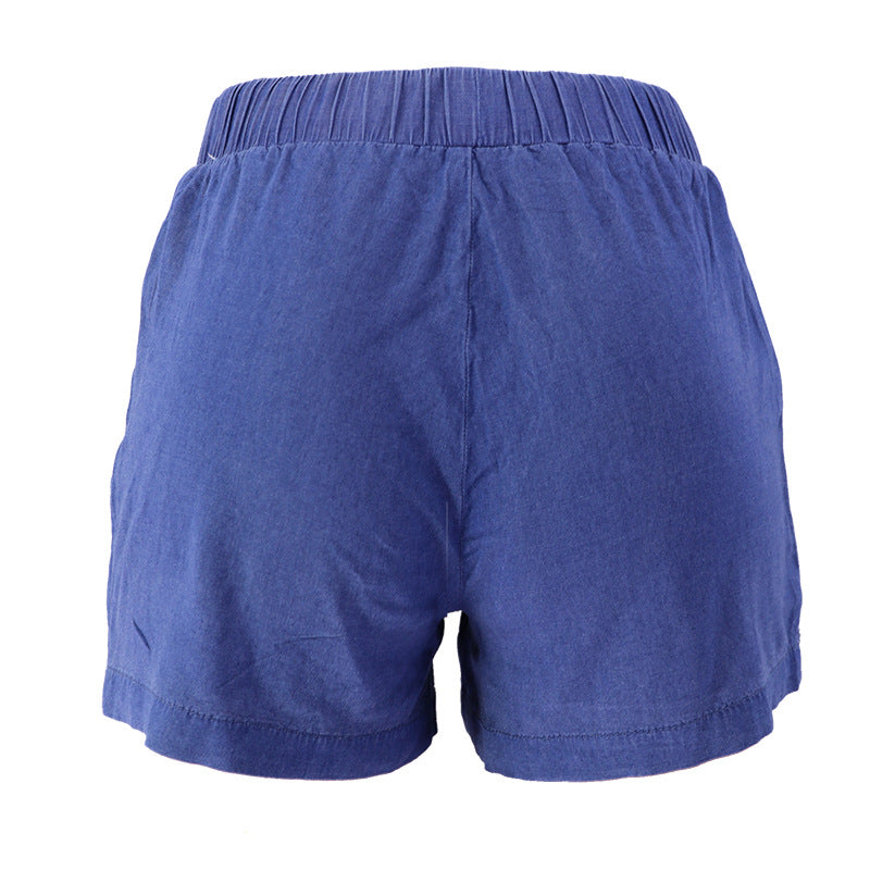 Dame casual shorts med justerbar snøre Stilla