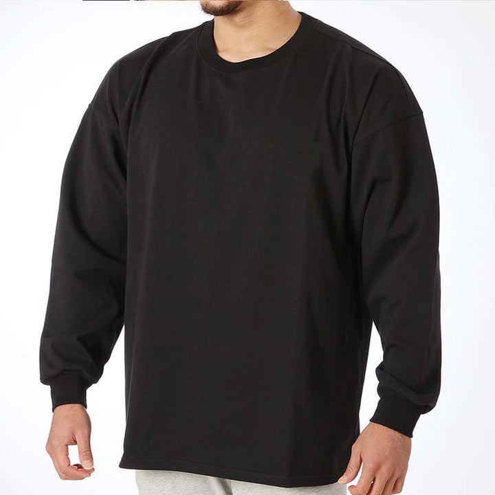 Herre Sporty Langærmet T-shirt lavet af åndbart bomuld Stilla