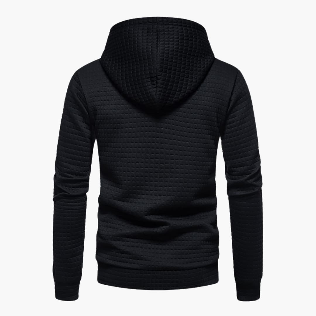 Stilla | Hoodie med Hætte Ternet - Moderne Fritids-Hoodie til Hverdag og Sport