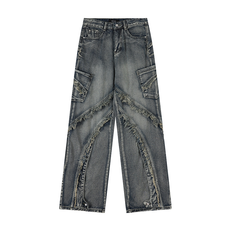 Stilla | Rippede Oversize Jeans