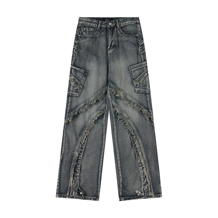 Stilla | Rippede Oversize Jeans