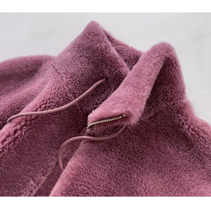 Stilla | Dame Trenchcoat Af Suede, Oversize Stil Med Brede Revers