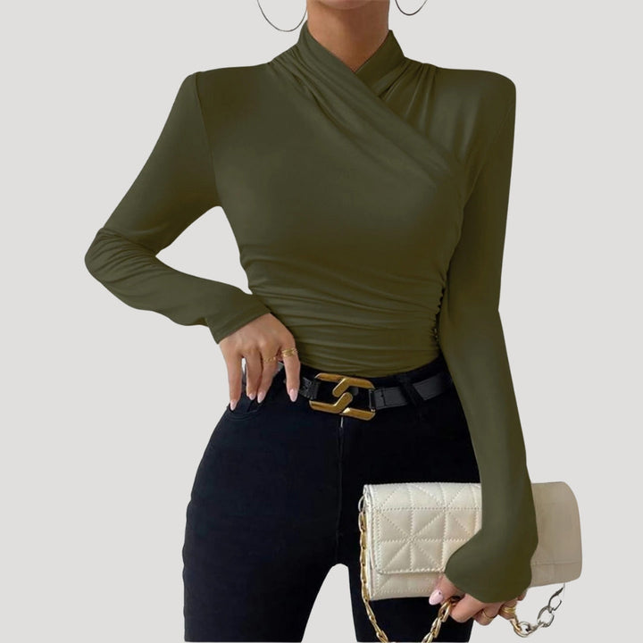 Stilla | Kvinder Rynket Crossover Top