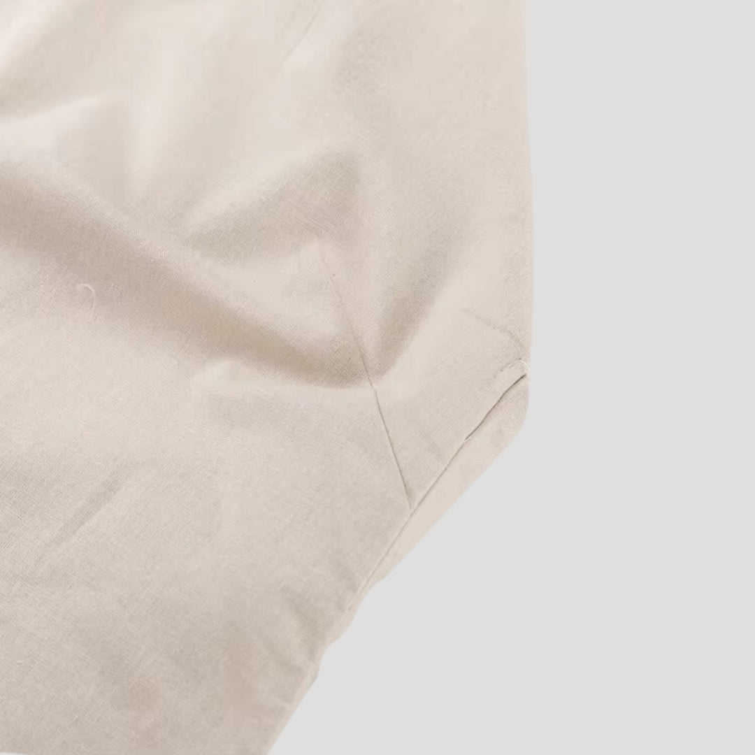 Stilla | Kvinders Linned Halterneck Mini Sommerkjole