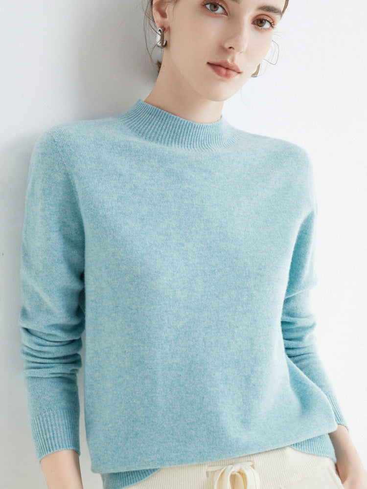 Stilla | Enkel Dame Sweater Lavet Af Cashmere