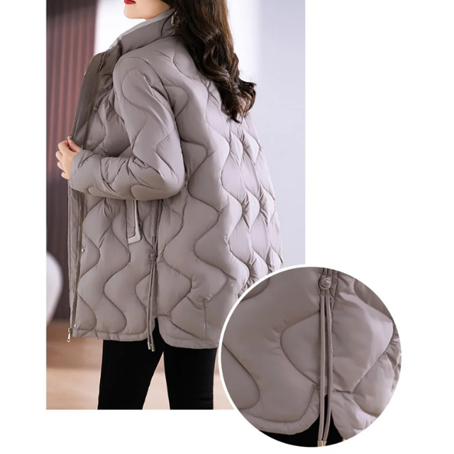 Stilla | Elegant quilted jakke med ståkrave til et smart look Ideel til efterår/vinter