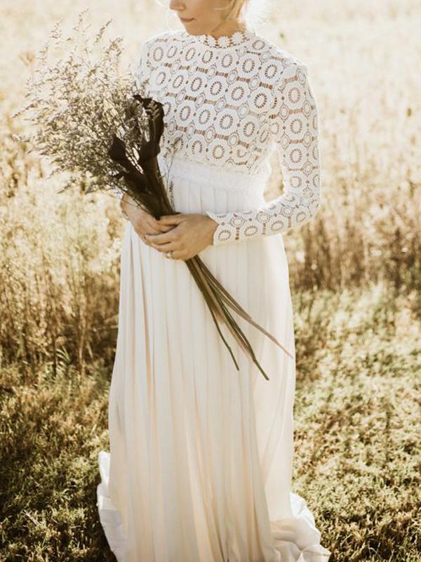 Stilla | Kjole Til Fotoshoot Skåret Plisseret Maxi Kjole Graviditet Skønhed Elegante Kjole
