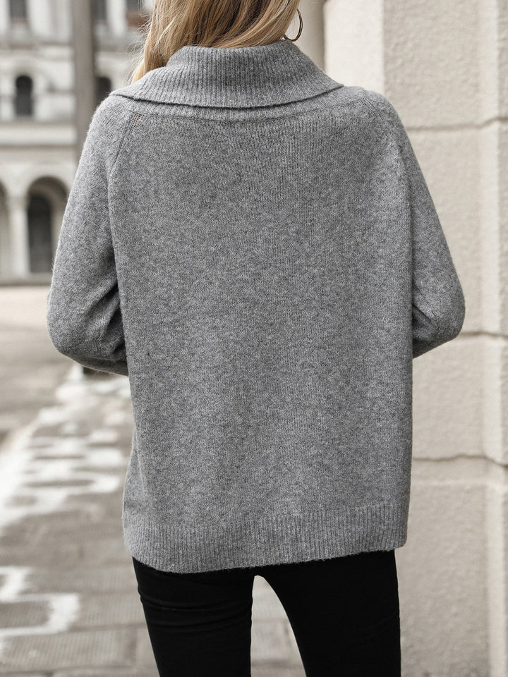 Stilla | Rullekravepullover med Lange Ærmer til Kolde Dage