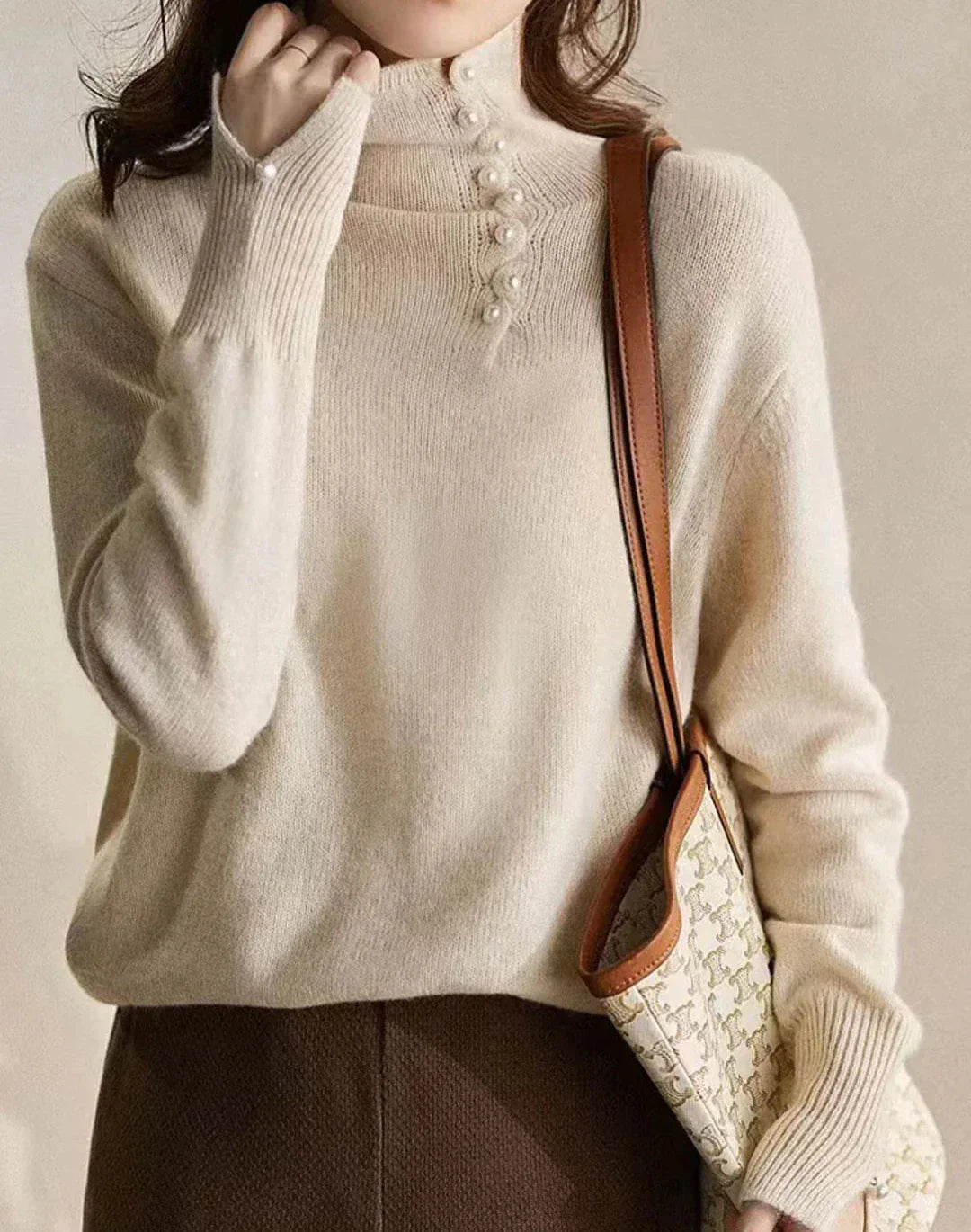 Stilla | Rullekravepullover Avabeads