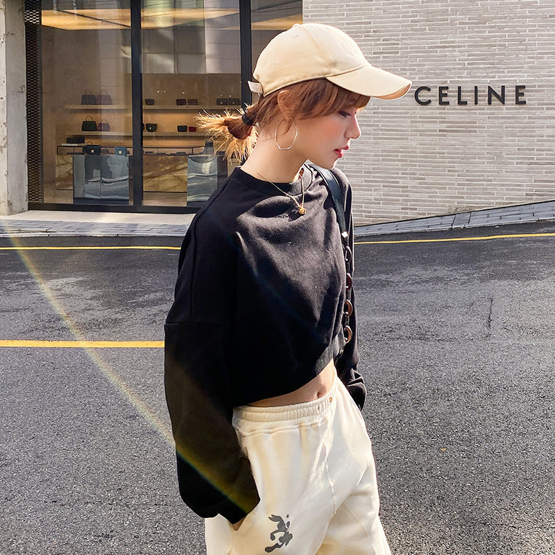 Kvinders cropped sweatshirt Stilla