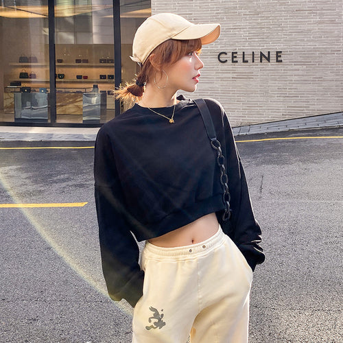 Kvinders cropped sweatshirt Stilla