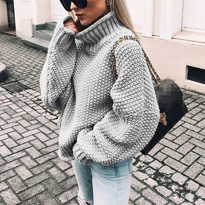 Stilla | Meget Tyk Rullekravesweater