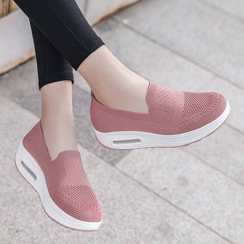 Dame Slip-On Luftpolster Sneakers Stilla