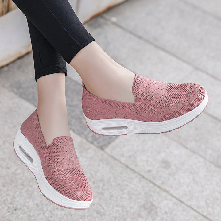 Dame Slip-On Luftpolster Sneakers Stilla