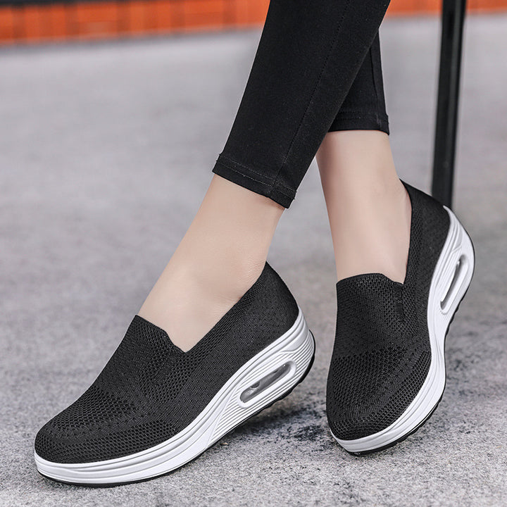 Dame Slip-On Luftpolster Sneakers Stilla