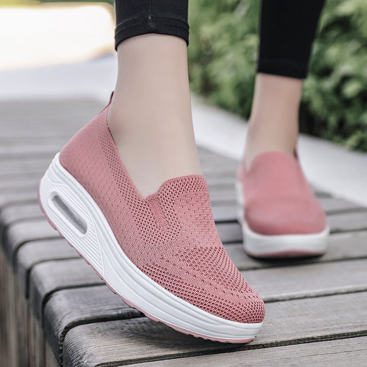 Dame Slip-On Luftpolster Sneakers Stilla