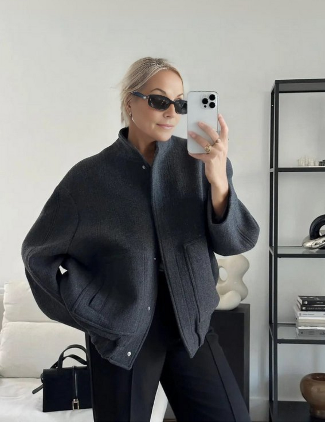 Stilla | Moderne Plus Size Jakke I Tweed Til Damer