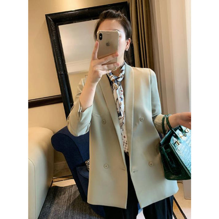 Dame elegant Oversized-blazer med moderne snit og kvalitetsdetaljer Stilla