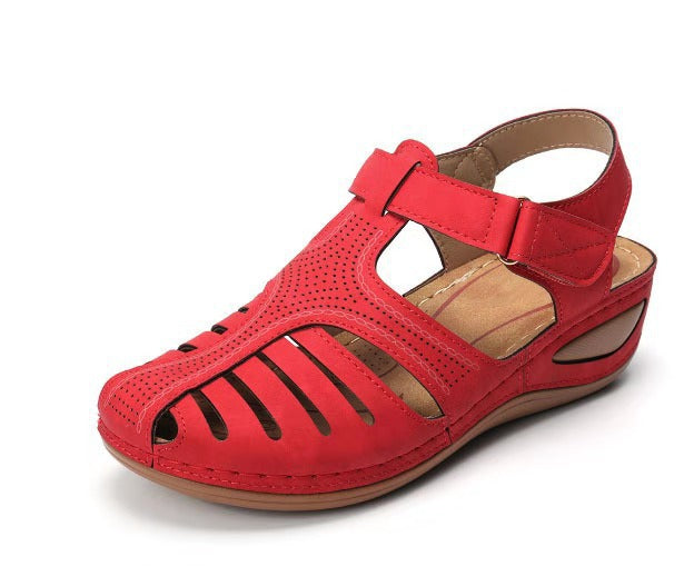 Dame Komfortable Sandaler med modiske snitdetaljer og åndbart design Stilla