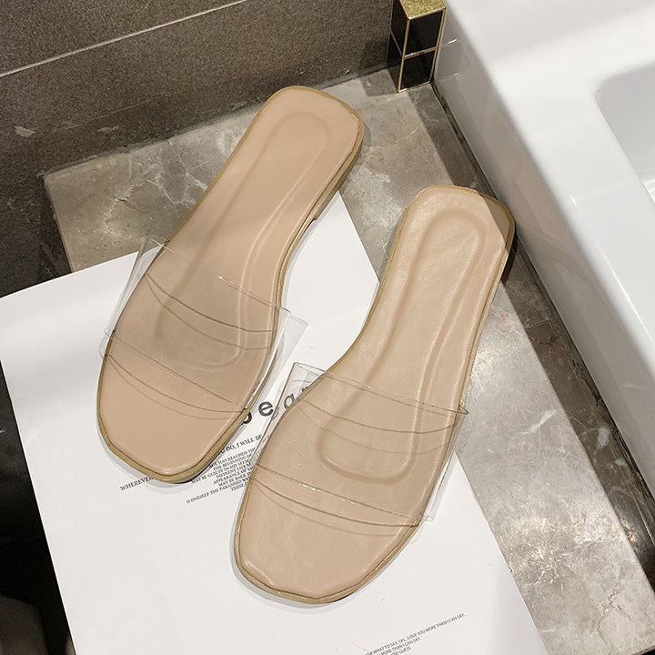 Dame Gennemsigtige Mules med komfortabel indersål og moderne design Stilla