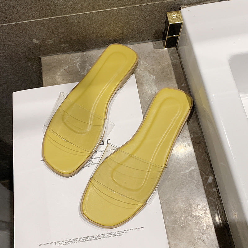 Dame Gennemsigtige Mules med komfortabel indersål og moderne design Stilla