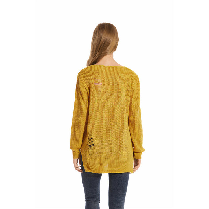 Dame finstrik pullover med raffinerede ribdetaljer og behagelig pasform Stilla