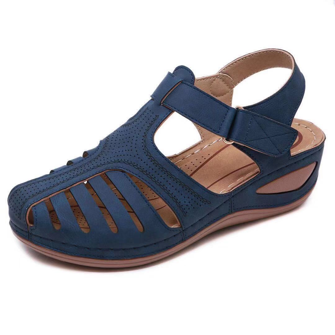 Dame Komfortable Sandaler med modiske snitdetaljer og åndbart design Stilla