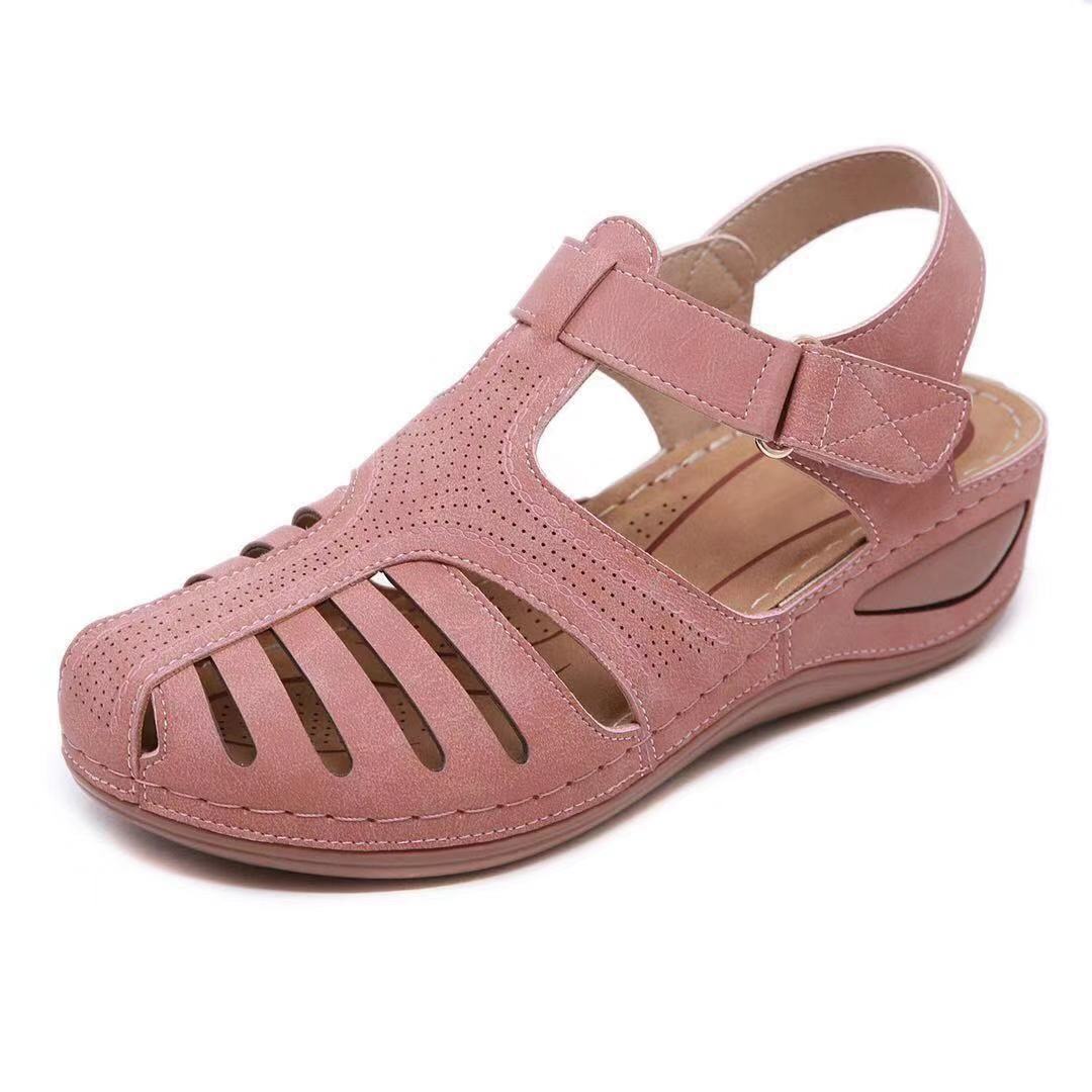 Dame Komfortable Sandaler med modiske snitdetaljer og åndbart design Stilla