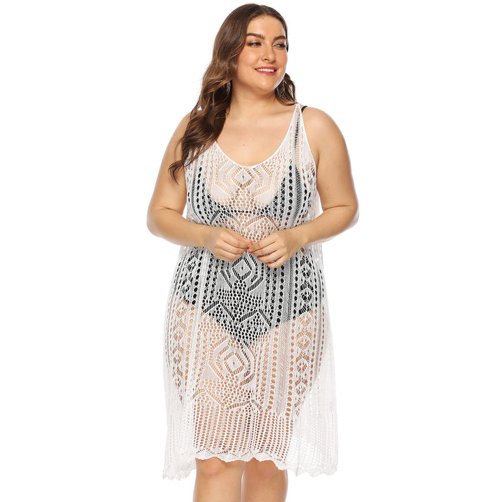 Femme Spids-Crochet Strandkjole Stilla