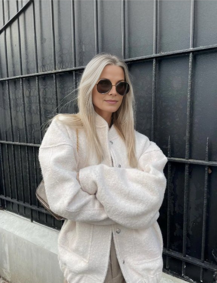 Stilla | Moderne Plus Size Jakke I Tweed Til Damer