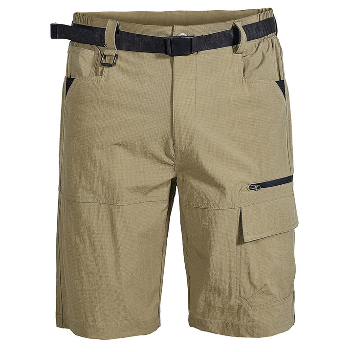 Herrer Cargo-Shorts med praktiske lommer og justerbar talje Stilla