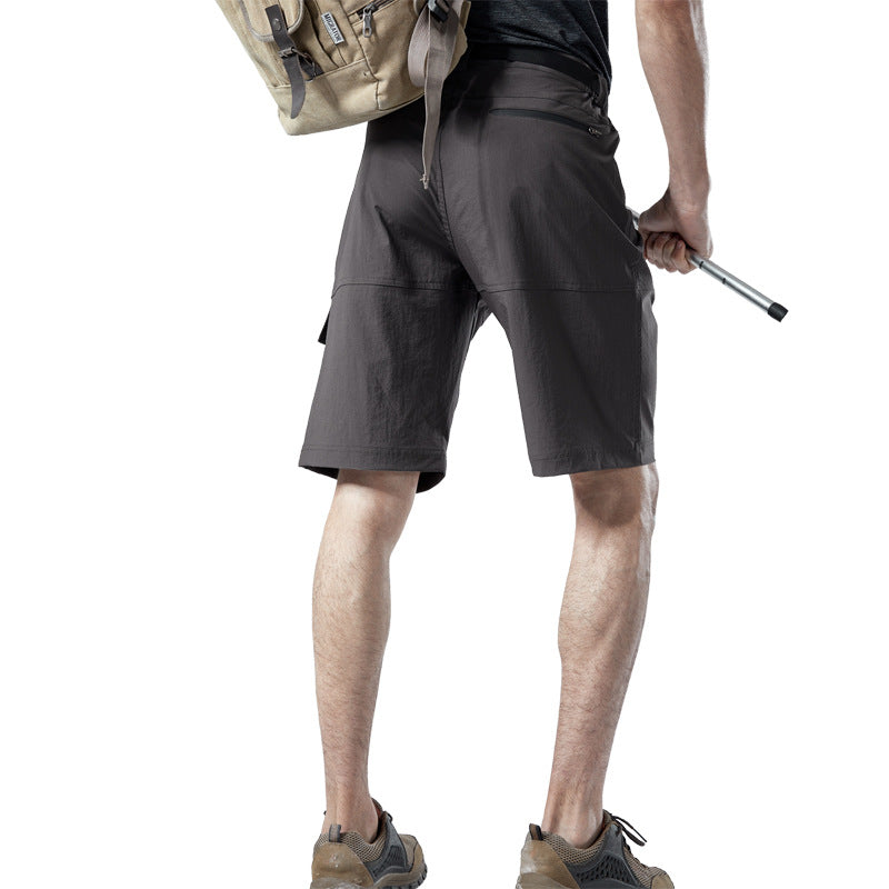Herrer Cargo-Shorts med praktiske lommer og justerbar talje Stilla