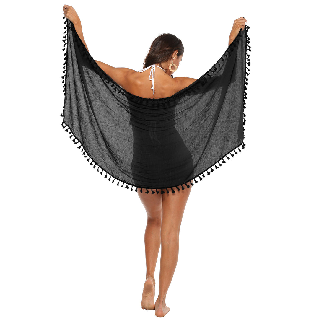 Kvinder Let Strand Sarong Wrap Stilla